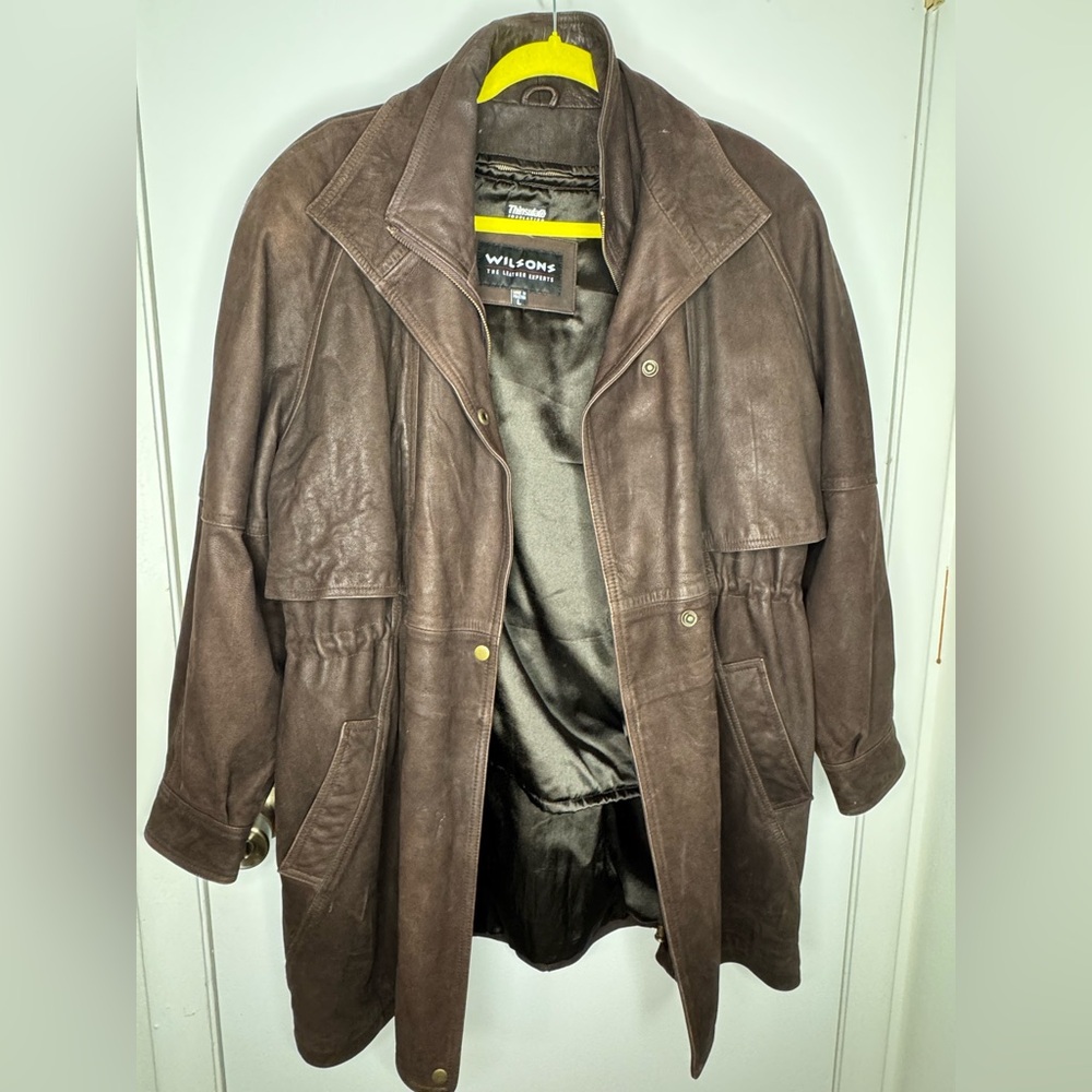 Wilson’s Thinsulate Brown Leather Jacket